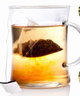 おいしく飲める黒しょうが茶のティーバッグの形状